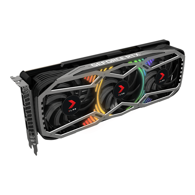 Відеокарта PNY GeForce RTX 3080 Ti 12GB XLR8 Gaming REVEL EPIC-X RGB Triple Fan (VCG3080T12TFXPPB)  Фото №1