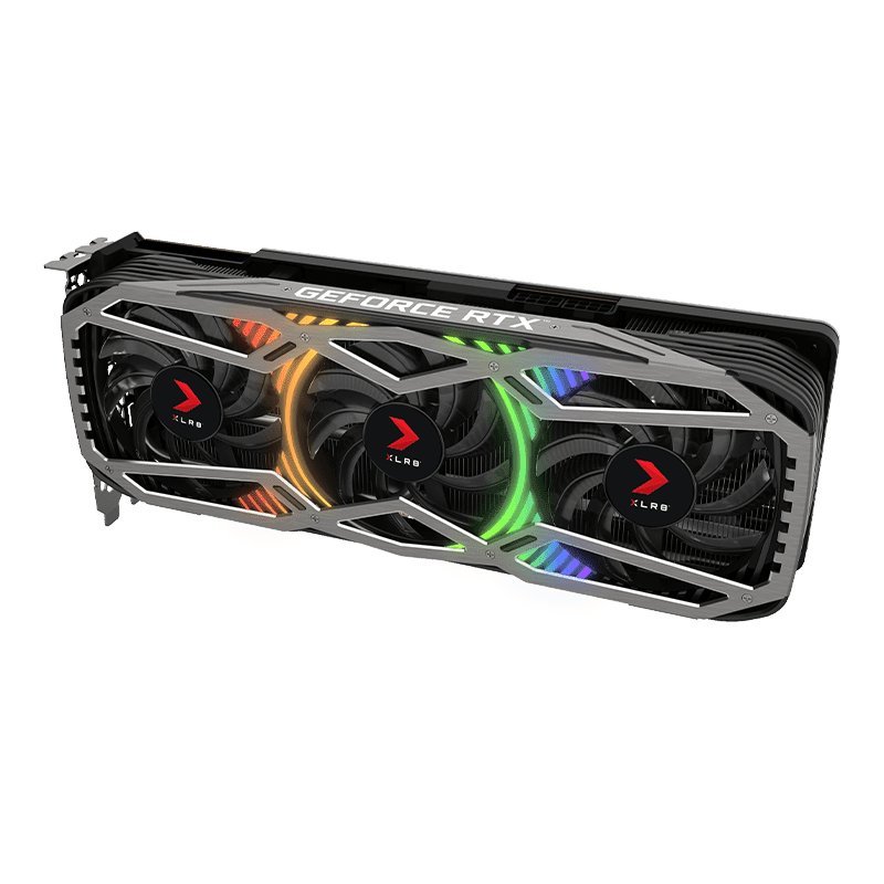 Відеокарта PNY GeForce RTX 3080 Ti 12GB XLR8 Gaming REVEL EPIC-X RGB Triple Fan (VCG3080T12TFXPPB)  Фото №2