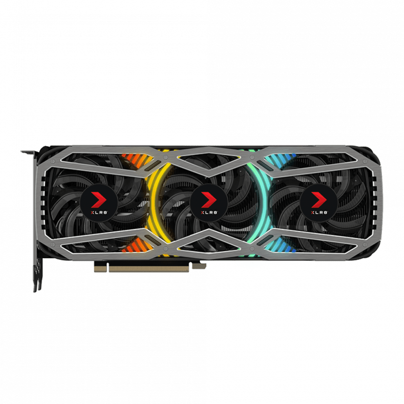 Відеокарта PNY GeForce RTX 3080 Ti 12GB XLR8 Gaming REVEL EPIC-X RGB Triple Fan (VCG3080T12TFXPPB)  Фото №3