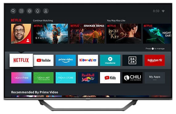 Телевизор Hisense 55U7QF  Фото №3