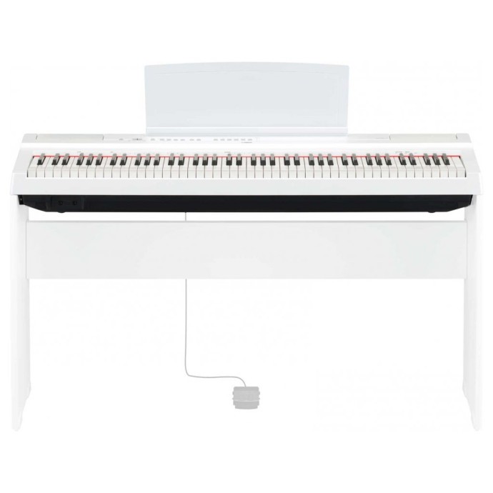 Цифровое пианино Yamaha P-125 WH  Фото №2