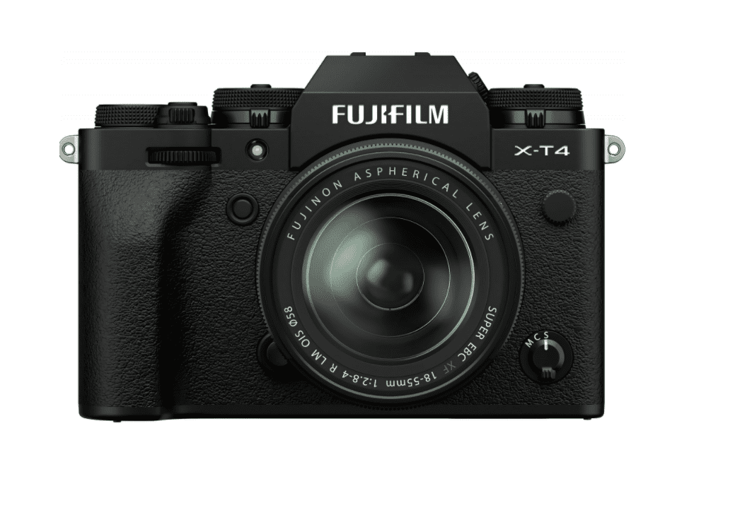 Беззеркальный фотоаппарат Fujifilm X-T4 kit (18-55mm) Black (16650742)  Фото №1