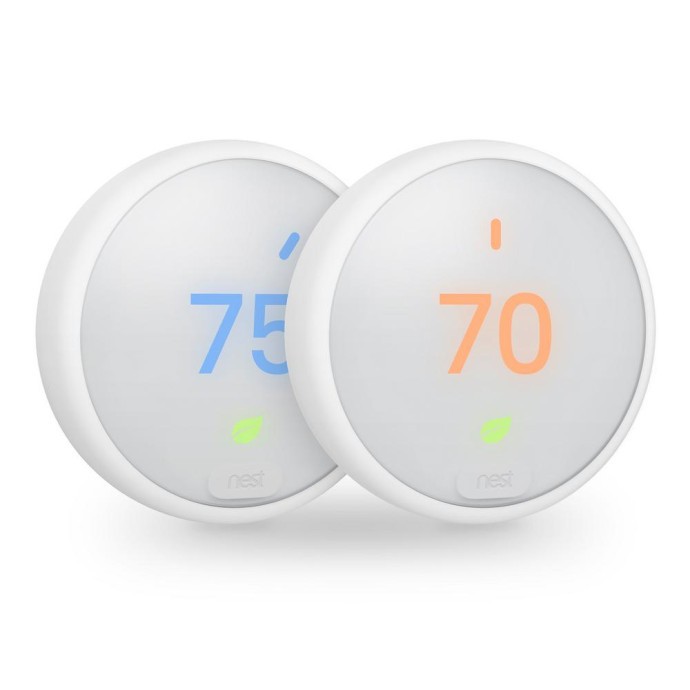 Теплый пол. Терморегулятор Google Nest Smart Thermostat E White (T4000ES)  Фото №0