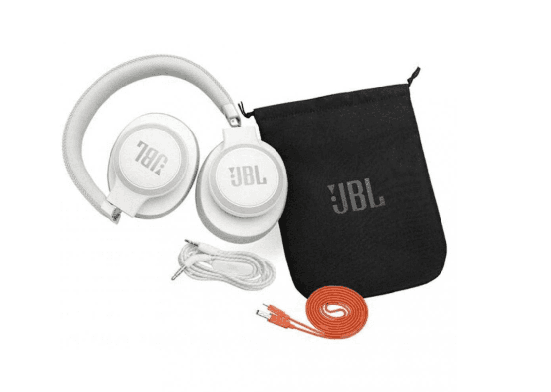 Наушники с микрофоном JBL Live 650BTNC White (LIVE 650BTNC WHT)  Фото №2