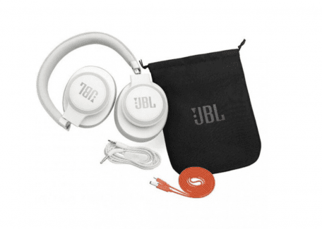 Наушники с микрофоном JBL Live 650BTNC White (LIVE 650BTNC WHT)  Фото №2
