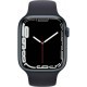 Смарт-часы Apple Watch Series 7 GPS 41mm Midnight Aluminum Case With Midnight Sport Band (MKMX3)