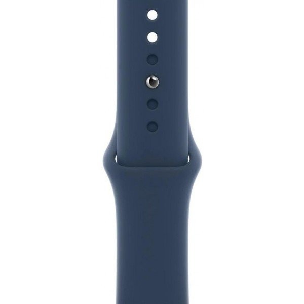 Смарт-годинник Apple Watch SE GPS 40mm Silver Aluminum Case w. Abyss Blue S. Band (MKNY3)  Фото №1