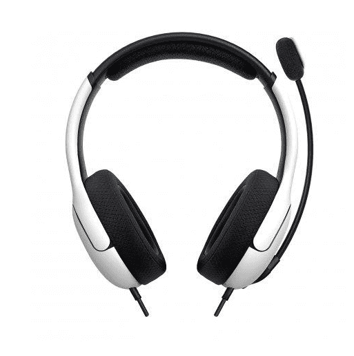 Комп&#039;ютерна гарнітура PDP Gaming LVL40 Wired Stereo Gaming Headset White  Фото №2