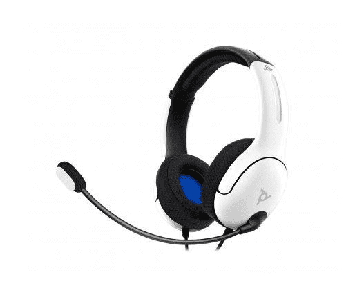 Комп&#039;ютерна гарнітура PDP Gaming LVL40 Wired Stereo Gaming Headset White  Фото №3