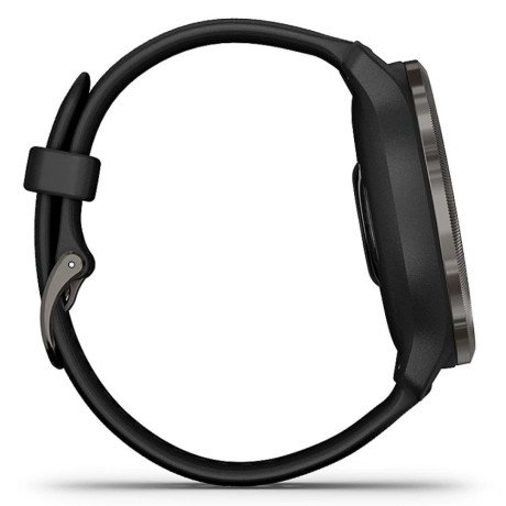 Смарт-годинник Garmin Venu 2 Slate Stainless Steel Bezel with Black Case and Silicone Band (010-02430-11/01)  Фото №3