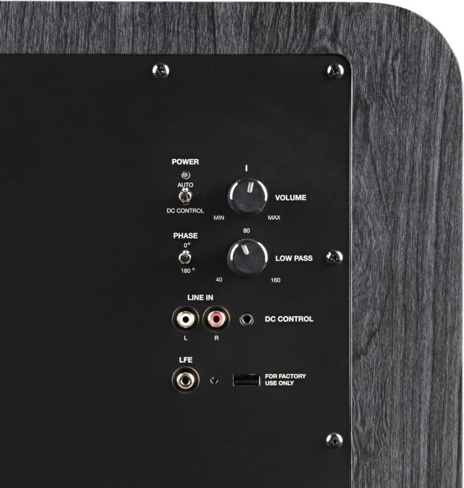 Сабвуфер активний Polk audio HTS SUB 10 Black  Фото №2