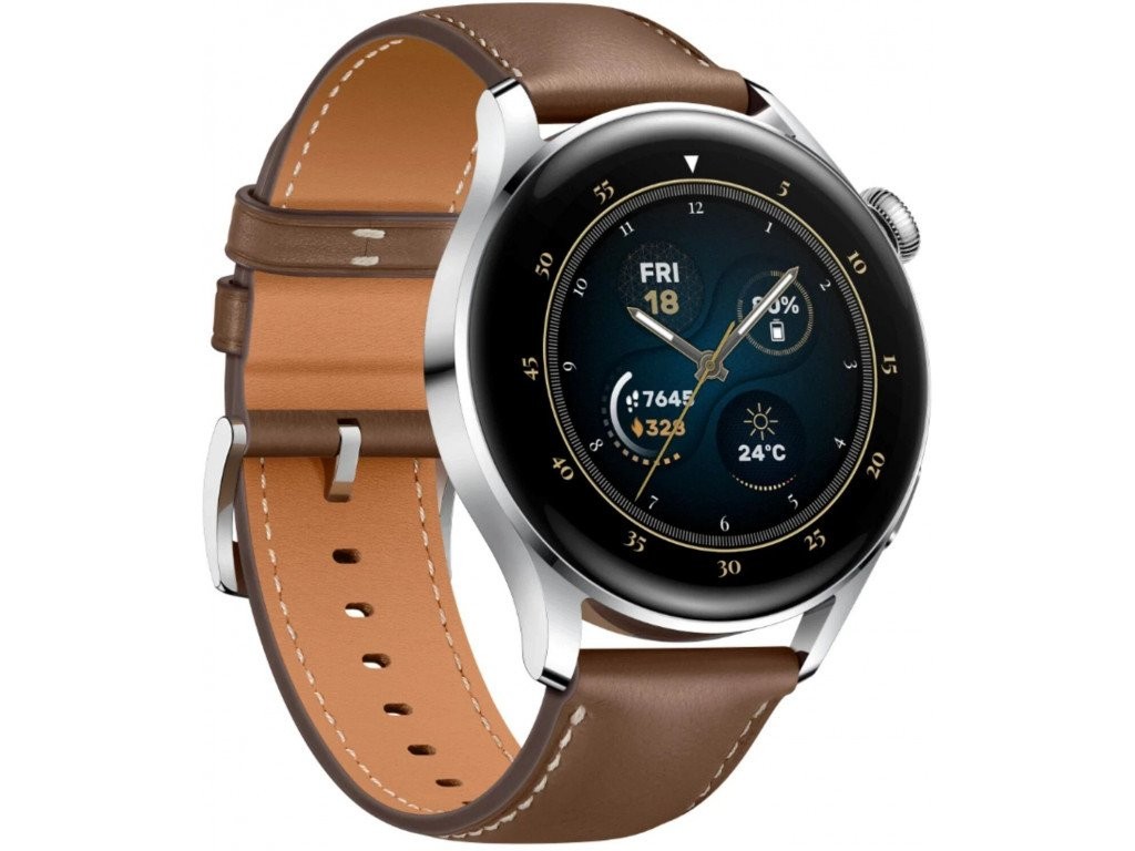 Смарт-часы HUAWEI Watch 3 Classic Brown  Фото №1
