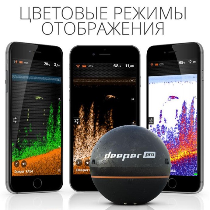 Смарт ехолот Deeper Smart Sonar PRO (ITGAM0302)  Фото №3