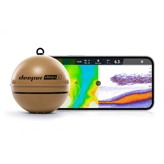 Картплоттер(GPS)-смарт ехолот Deeper Smart Sonar CHIRP+ 2  Фото №2