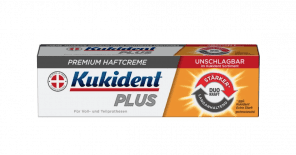 Зубний клей для протез KUKIDENT Plus Duo 60g