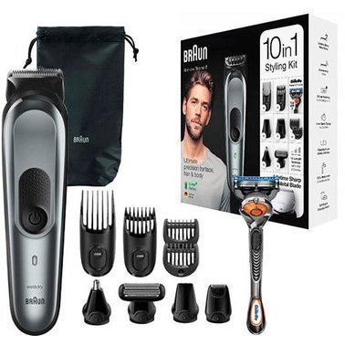 Тример для бороди та вусів Braun MGK7221