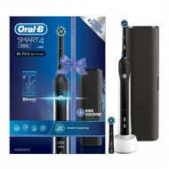 Електрична зубна щітка Oral-B Smart4 4500 Black Edition + дорожній кейс (D601.525.3X)