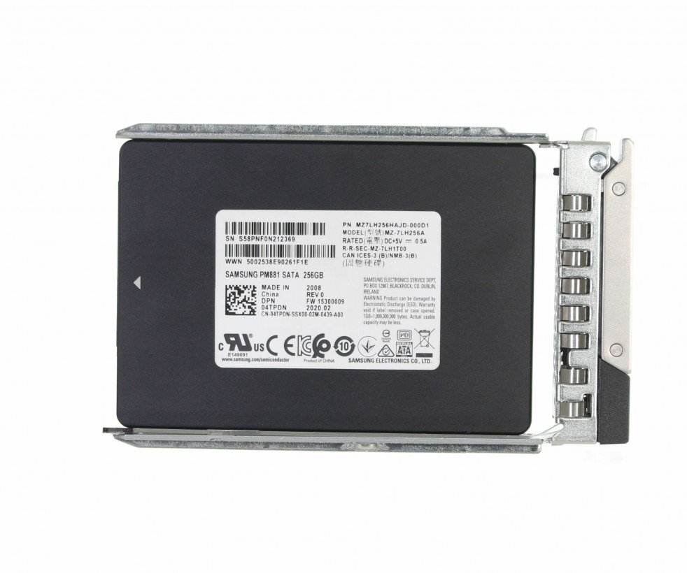 SSD накопитель Samsung PM881 2.5&quot; 256GB 6GBPS SATA SSD Drive - 4TPDN MZ7LH256HAJD  Фото №1