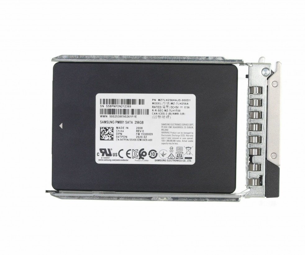 SSD накопичувач Samsung PM881 2.5&quot; 256GB 6GBPS SATA SSD Drive - 4TPDN MZ7LH256HAJD  Фото №1