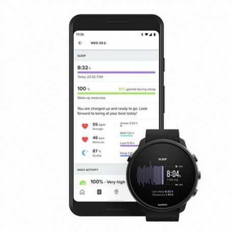 Спортивний годинник Suunto 7 Matte Black Titanium (SS050568000)  Фото №6