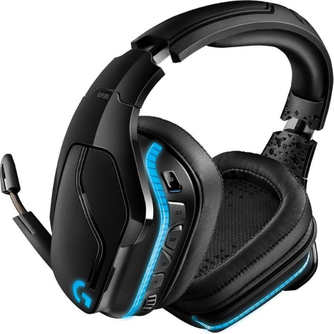 Наушники с микрофоном Logitech G935 (L981-000744)  Фото №0