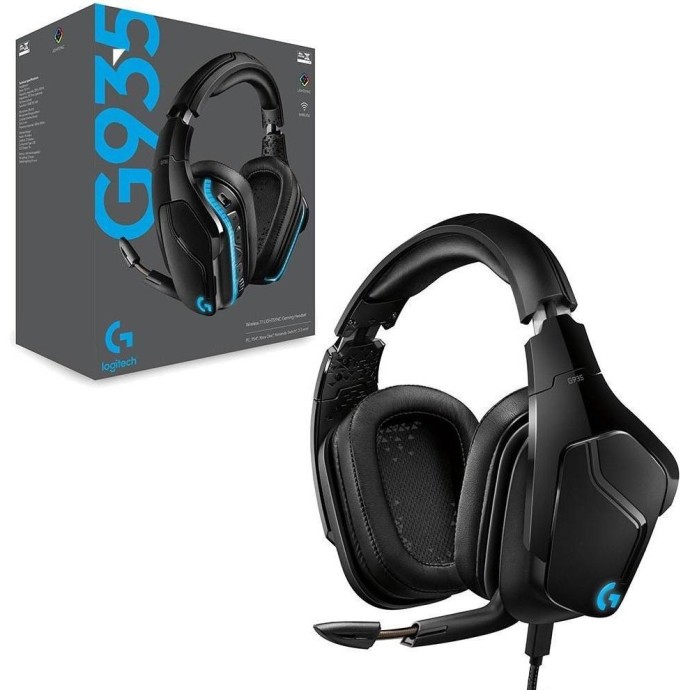 Наушники с микрофоном Logitech G935 (L981-000744)  Фото №2