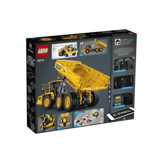 Блоковий конструктор LEGO Technic Сочлененный самосвал 6x6 Volvo (42114)  Фото №0