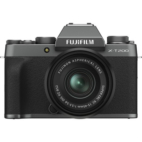 Бездзеркальний фотоапарат Fujifilm X-T200 kit (15-45mm) Dark Silver (16645955)