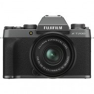 Бездзеркальний фотоапарат Fujifilm X-T200 kit (15-45mm) Dark Silver (16645955)