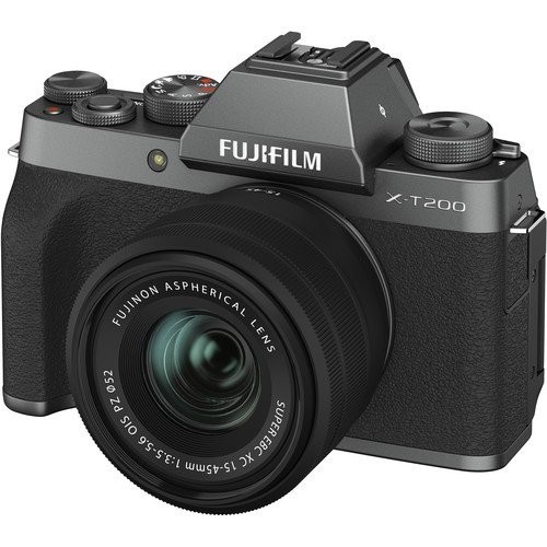 Беззеркальный фотоаппарат Fujifilm X-T200 kit (15-45mm) Dark Silver (16645955)  Фото №6