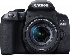 Дзеркальний фотоапарат Canon EOS 850D kit (18-55mm) IS STM (3925C016)