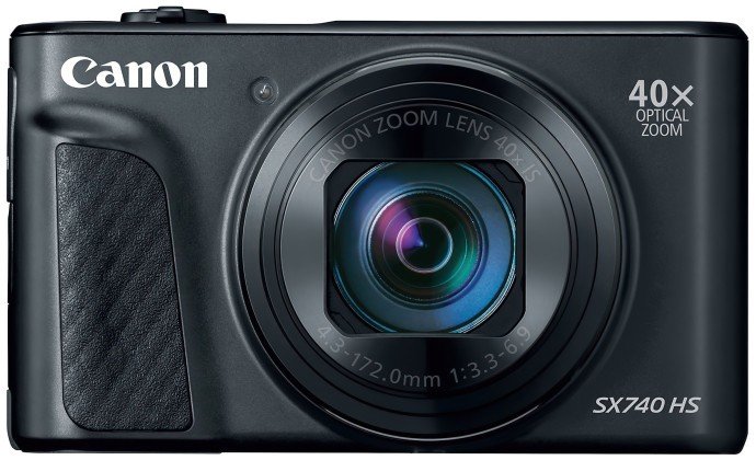 Компактный фотоаппарат Canon PowerShot SX740 HS Black (2955C012)