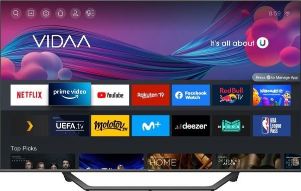 Телевізор Hisense 55A7GQ