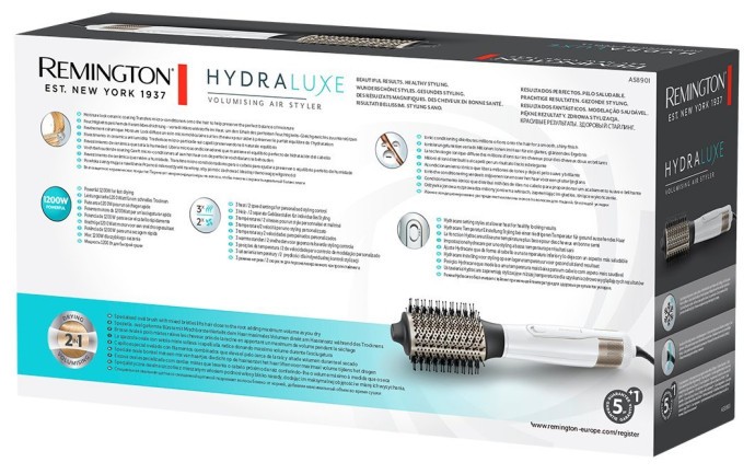 Фен-щітка Remington HYDRAluxe AS8901  Фото №3