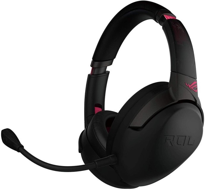 Комп&#039;ютерна гарнітура ASUS ROG Strix Go 2.4 ELECTRO PUNK (90YH02P1-B3UA00)  Фото №4