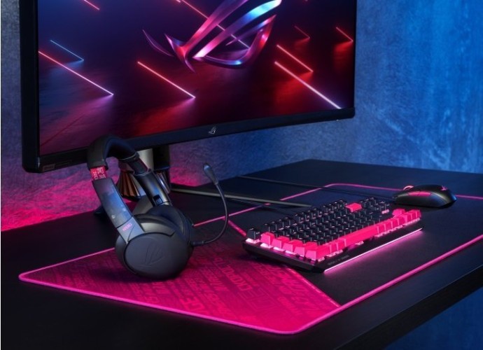 Комп&#039;ютерна гарнітура ASUS ROG Strix Go 2.4 ELECTRO PUNK (90YH02P1-B3UA00)  Фото №5