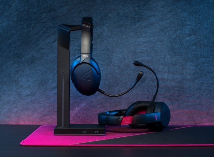 Комп&#039;ютерна гарнітура ASUS ROG Strix Go 2.4 ELECTRO PUNK (90YH02P1-B3UA00)  Фото №6