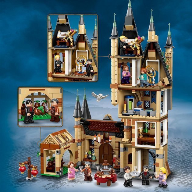 Блочный конструктор LEGO Harry Potter Астрономическая башня Хогвартса 971 деталь (75969)  Фото №0