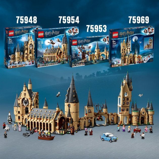 Блочный конструктор LEGO Harry Potter Астрономическая башня Хогвартса 971 деталь (75969)  Фото №7