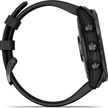 Смарт-годинник Garmin Fenix 7X Solar Slate Gray with Black Band (010-02541-00/01)  Фото №2