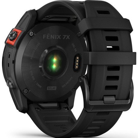 Смарт-годинник Garmin Fenix 7X Solar Slate Gray with Black Band (010-02541-00/01)  Фото №4