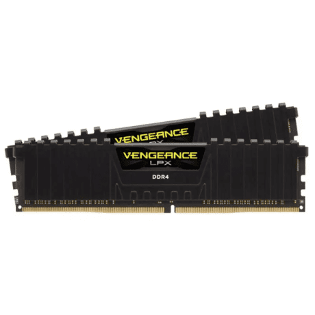 Пам&#039;ять для настільних комп&#039;ютерів Corsair 16 GB (2x8GB) DDR4 3200 MHz Vengeance LPX Black (CMK16GX4M2Z3200C16)