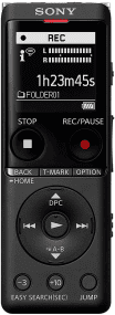 Цифровой диктофон Sony ICD-UX570 Black (ICDUX570B.CE7)