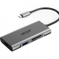 Док-станция для ноутбука Acer 7-in-1 Type-C Dongle (HP.DSCAB8) 