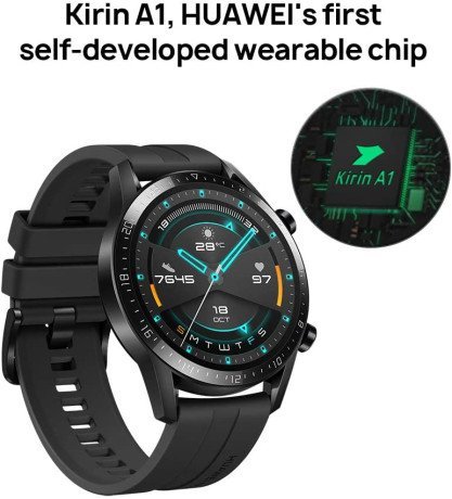 Смарт-часы HUAWEI Watch GT 2 Elite 46mm Titanium Gray (LTN-B19)  Фото №4