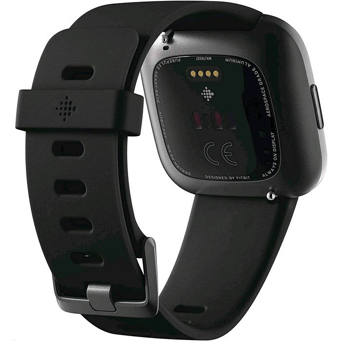 Смарт-годинник Fitbit Versa 2 Black (FB507BKBK)  Фото №1