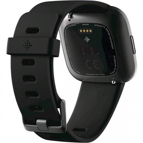 Смарт-годинник Fitbit Versa 2 Black (FB507BKBK)  Фото №1