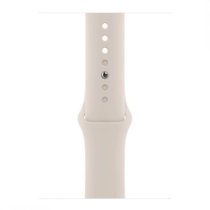 Смарт-часы Apple Watch Series 7 GPS + Cellular 45mm часы Apple Watch Series 7 GPS + Cellular 45mm Silver Stainless Steel Case w. Starlight Sport Band   Фото №1