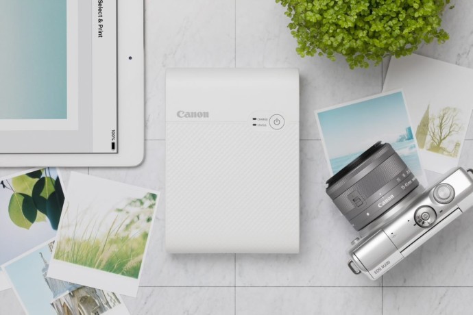 Мобільний принтер Canon SELPHY Square QX10 White (4108C010)  Фото №8