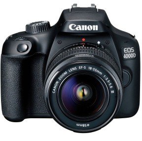 Дзеркальний фотоапарат Canon EOS 4000D kit (18-55 + 75-300)